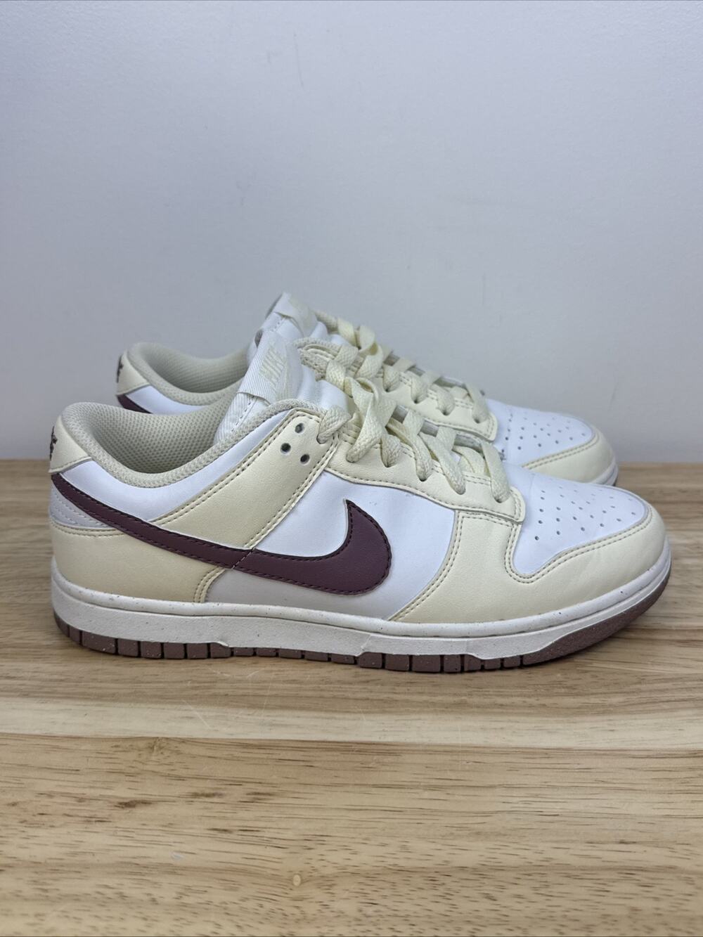 Nike Dunk Low Next Nature Coconut Mauve Sneakers DD1873-103 Women's Sz 7